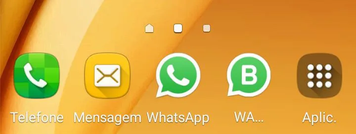 WhatsApp e WhatsApp Business no mesmo smartphone